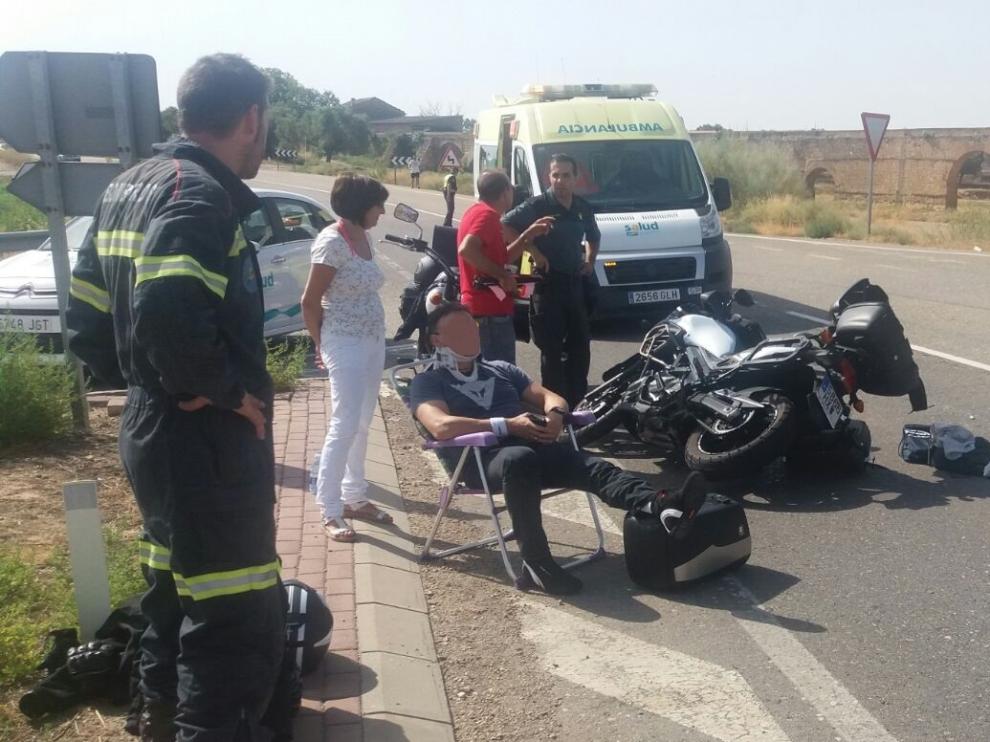 Dos accidentes de tráfico dejan cuatro heridos en Zaragoza