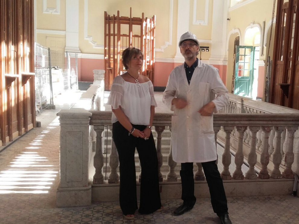 La directora general de Vivienda y Rehabilitación ha visitado esta mañana la estación con motivo del inicio de estas obras