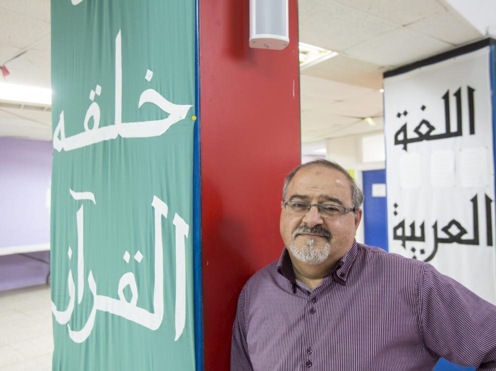 Fawaz Nahhas, presidente de la Comunidad Islámica de Zaragoza