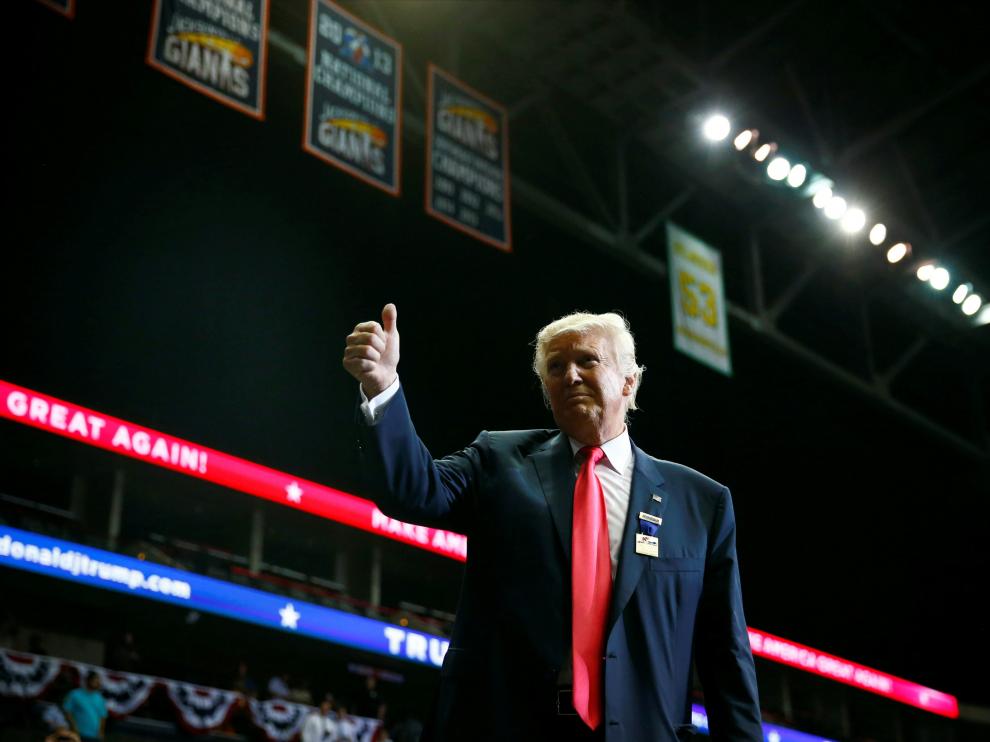 El candidato republicano a la Casa Blanca, Donald Trump