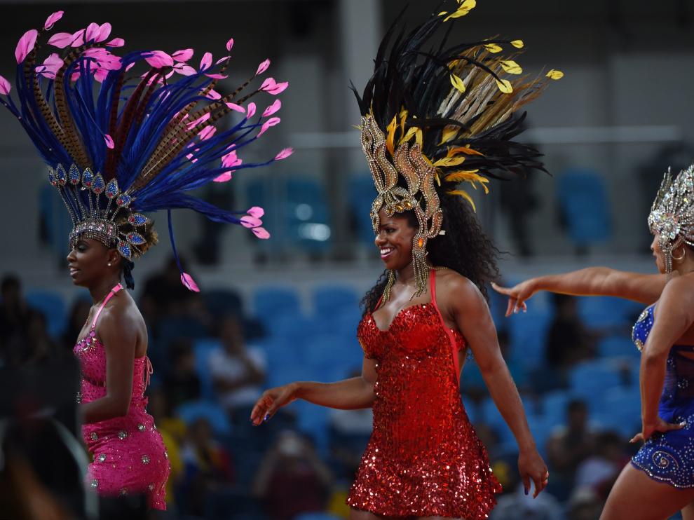 Río de Janeiro se llena de samba durante los Juegos Olímpicos.