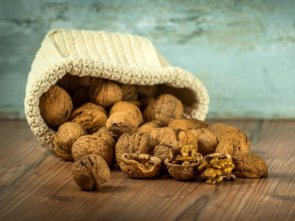 nueces en una dieta