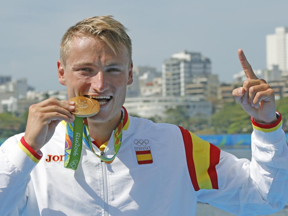 El español Marcus Cooper Walz, oro en K1 1.000