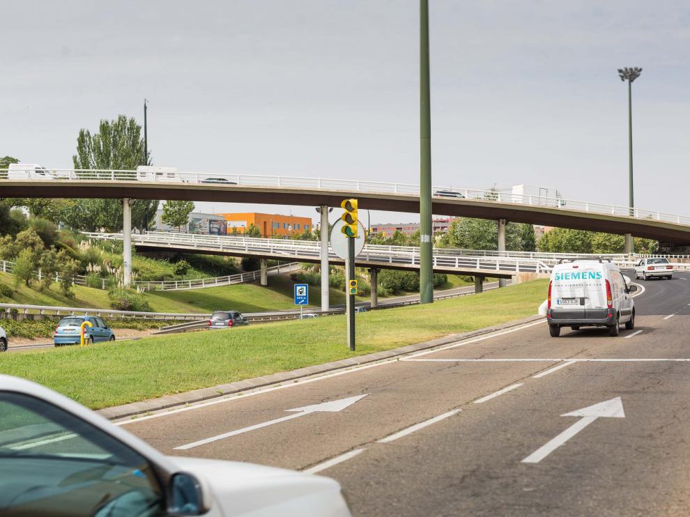 Las obras del paso elevado de Vía Hispanidad acabarán antes del fin de semana.