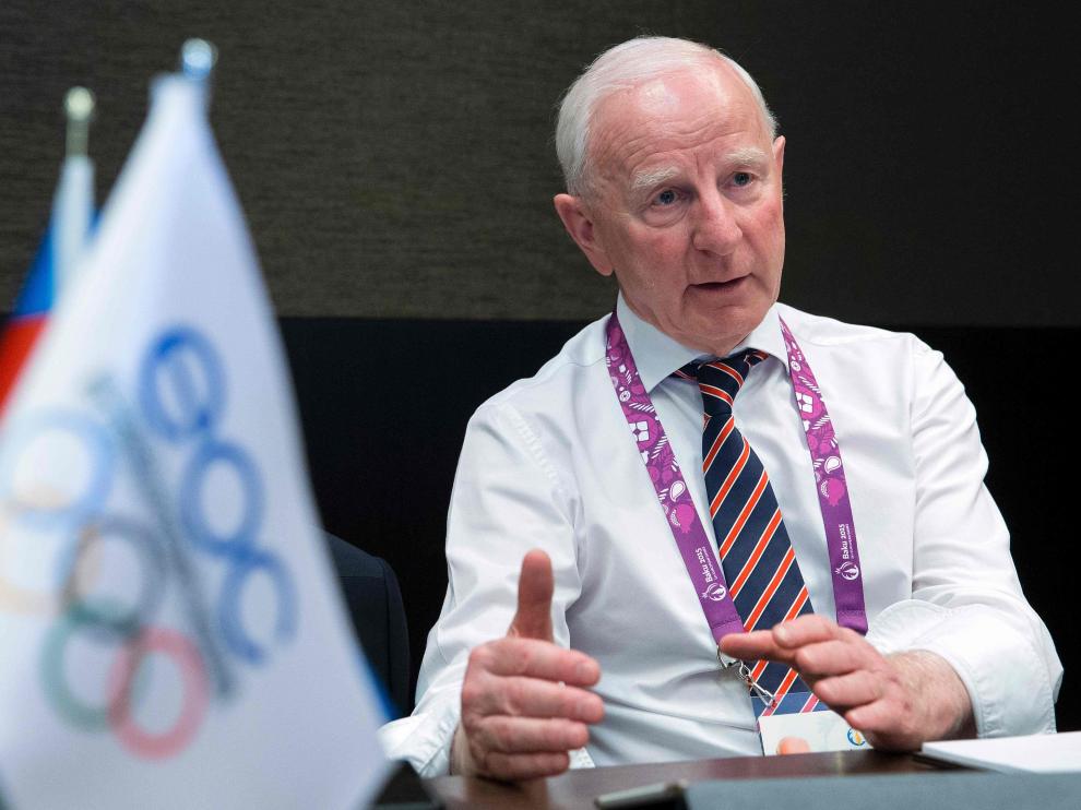 Patrick Hickey, presidente del Comité Olímpico de Irlanda.