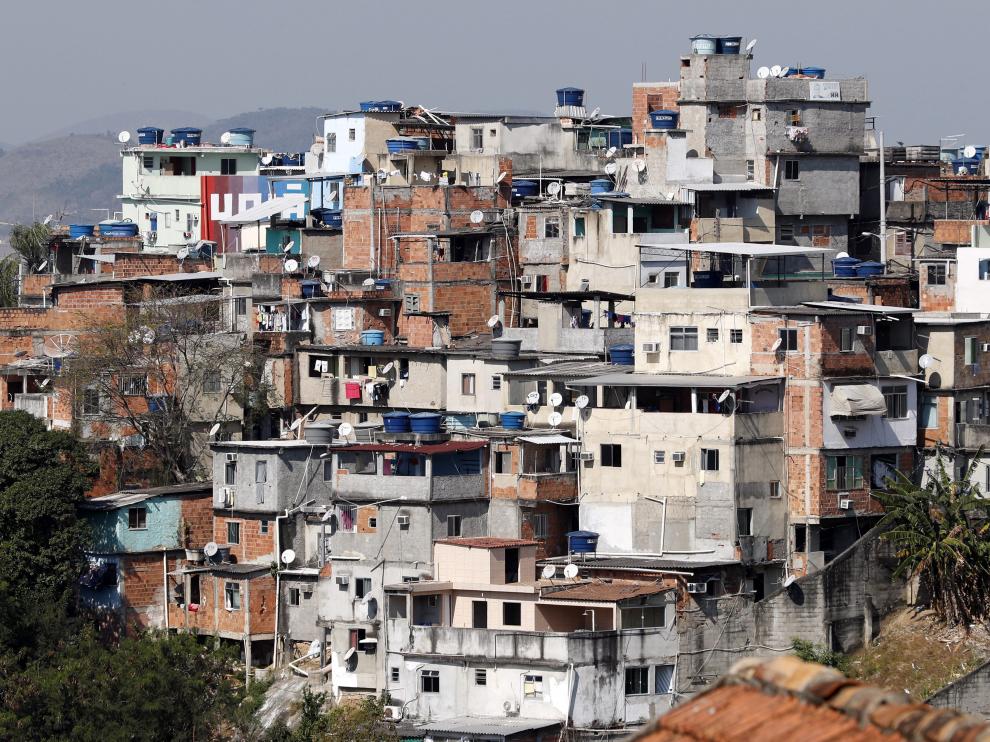 Más del 60% de los sin techo de la capital carioca han nacido en las favelas