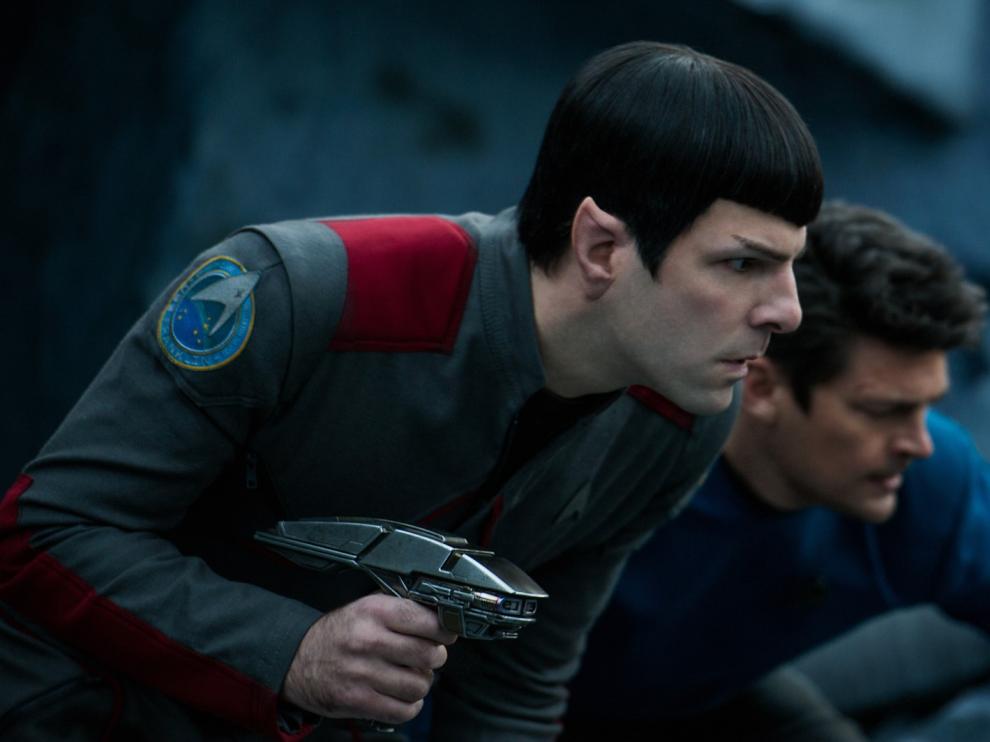 Fotograma de la película 'Star Trek: más allá'.