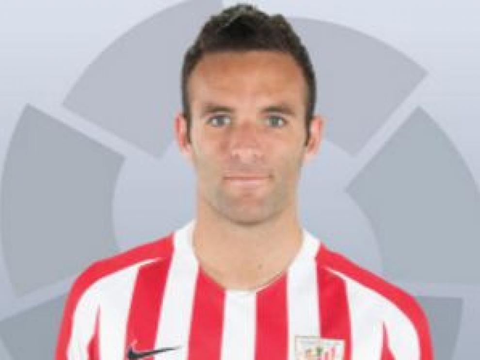 Borja Viguera, delantero centro del Athletic de Bilbao.