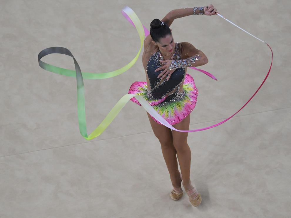 La española Carolina Rodríguez este sábado en Río.