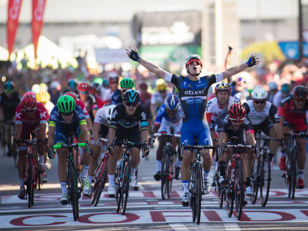Gianni Meersman se impone en la segunda etapa en Bayona