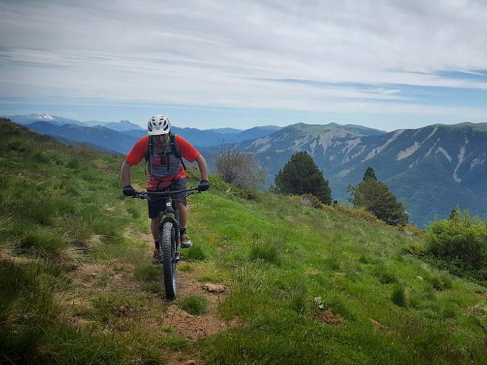 Habilitadas dos nuevas rutas BTT en el Alto Gállego