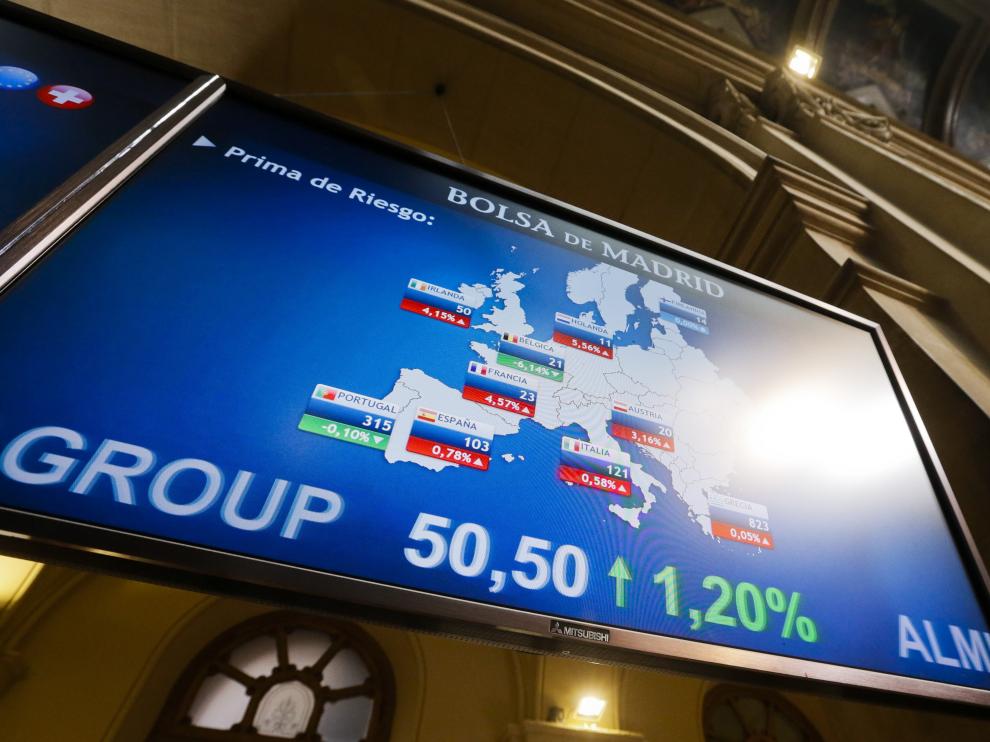 LA PRIMA DE RIESGO ESPAÑOLA SUBE A 103 PUNTOS BÁSICOS EN LA APERTURA