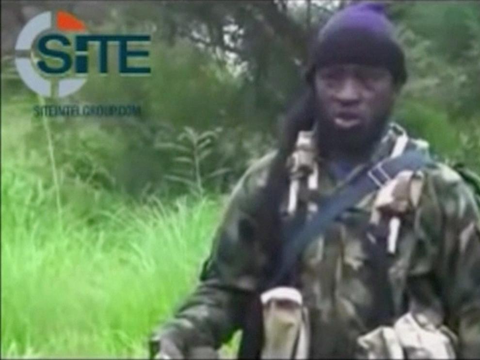 Imágenes del supuesto líder de la agrupación terrorista, Abubakar Shekau