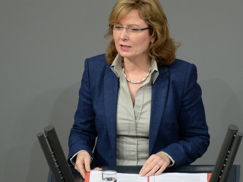 La diputada alemana Petra Hinz.