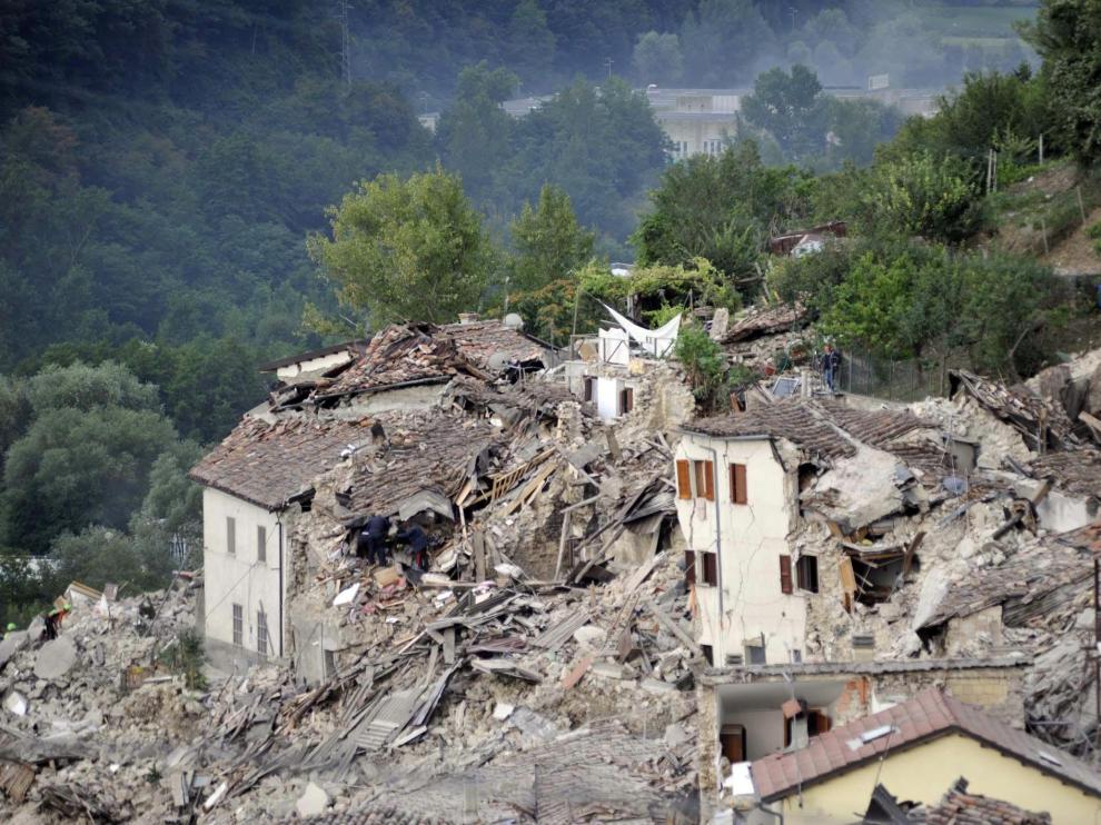 Terremoto en el centro de Italia