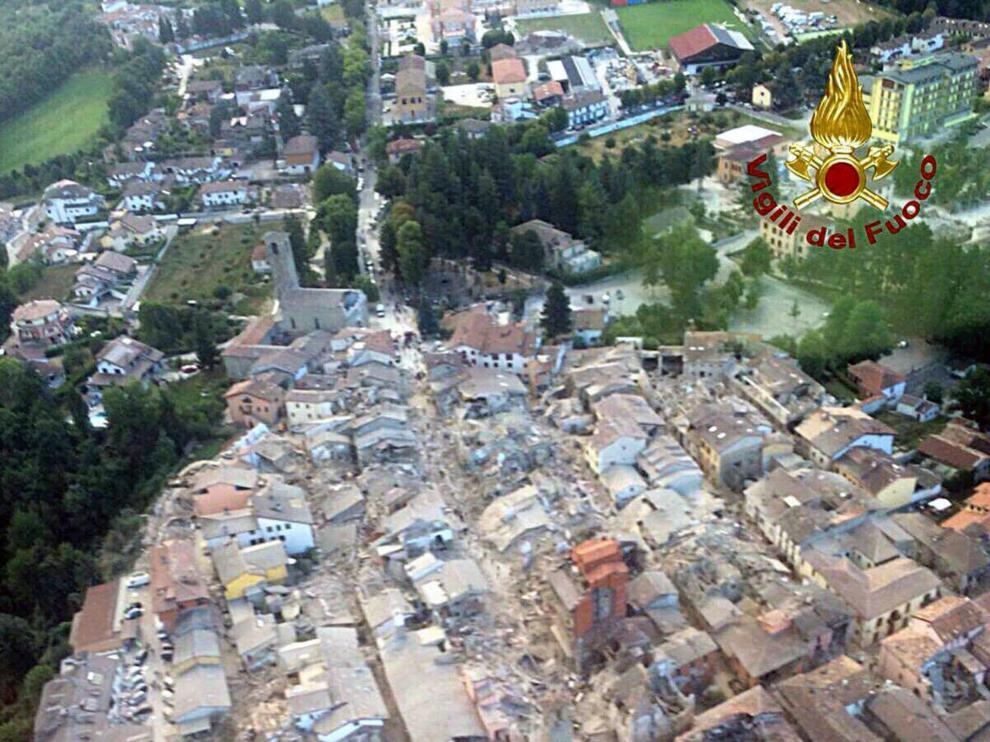 Terremoto en el centro de Italia
