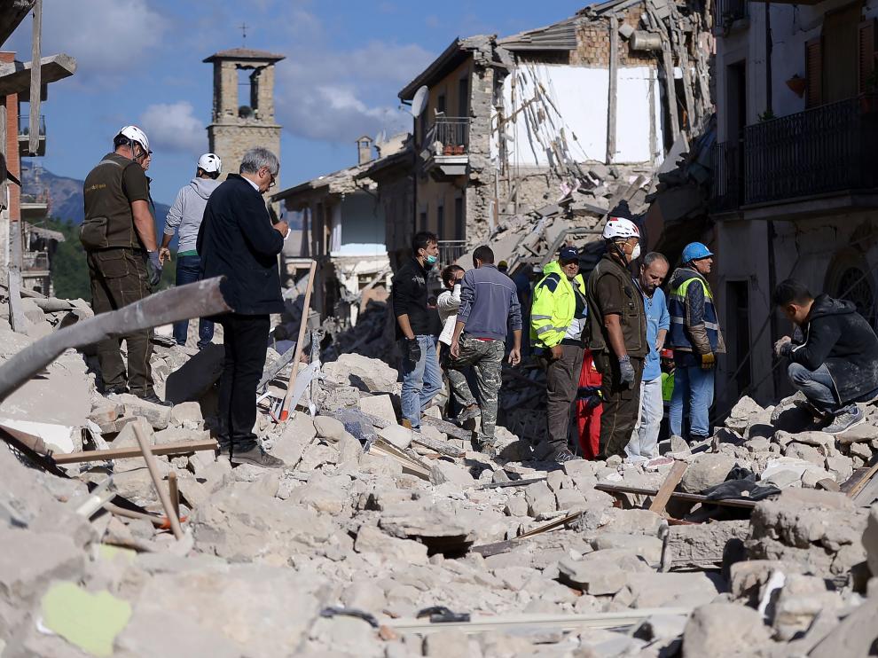 Terremoto en el centro de Italia