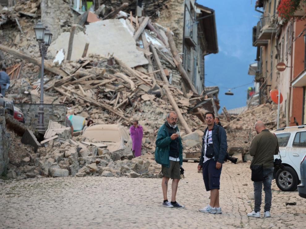 Terremoto en el centro de Italia
