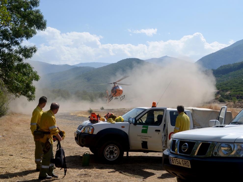 Incendios forestales en España.