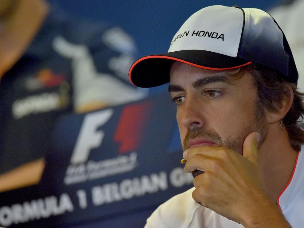 El piloto de Fórmula 1, Fernando Alonso.
