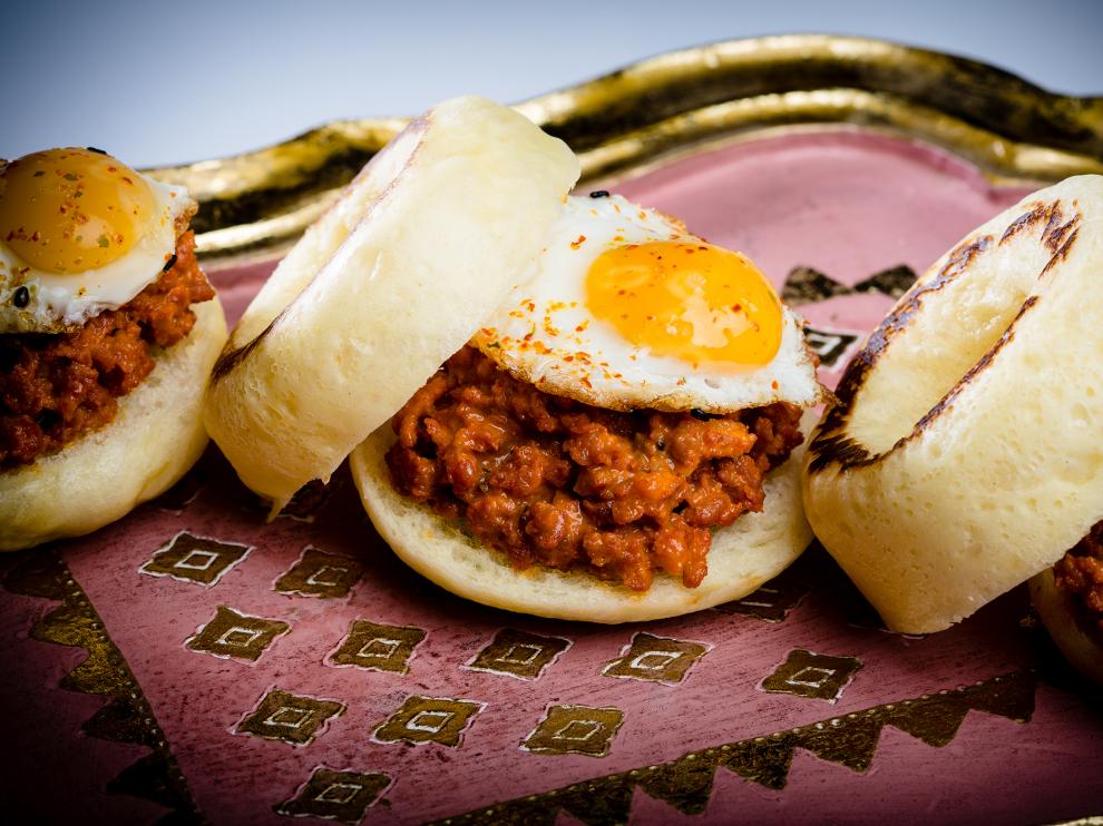 Una de las tapas del restaurante BiBo de Madrid.