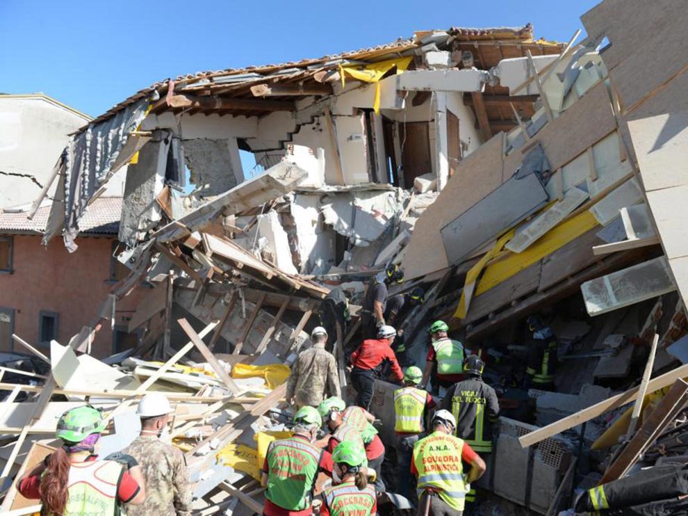 El terremoto devastó varias localidades.