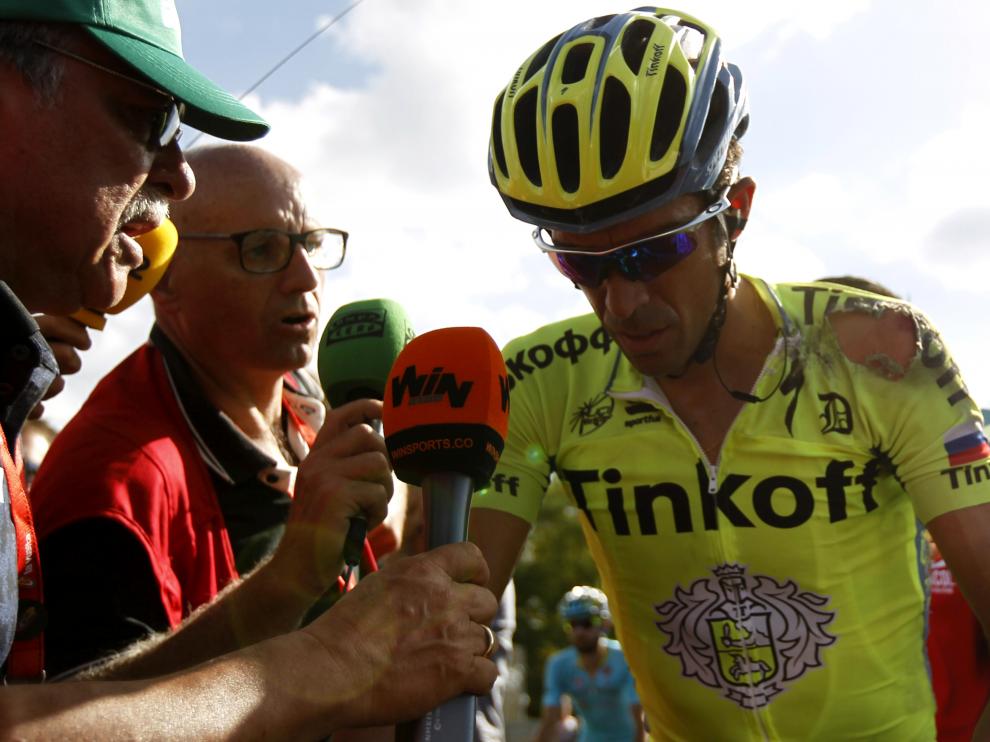 El ciclista Alberto Contador, en una imagen de archivo.