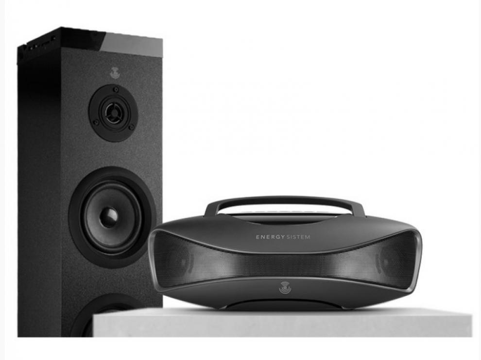 Energy Tower y Portable, dos altavoces arrejuntados