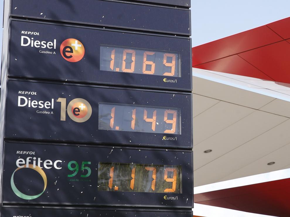 La operación retorno de este fin de semana comienza con los carburantes de automoción en alza