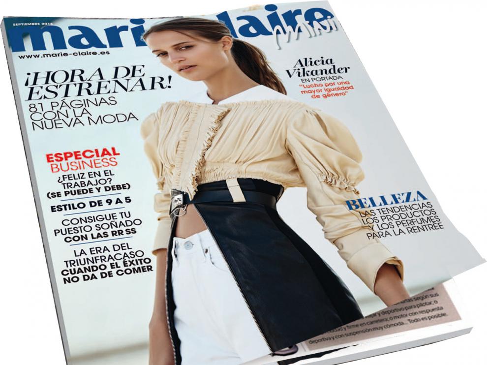 Ejemplar de la revista 'Marie Claire'.
