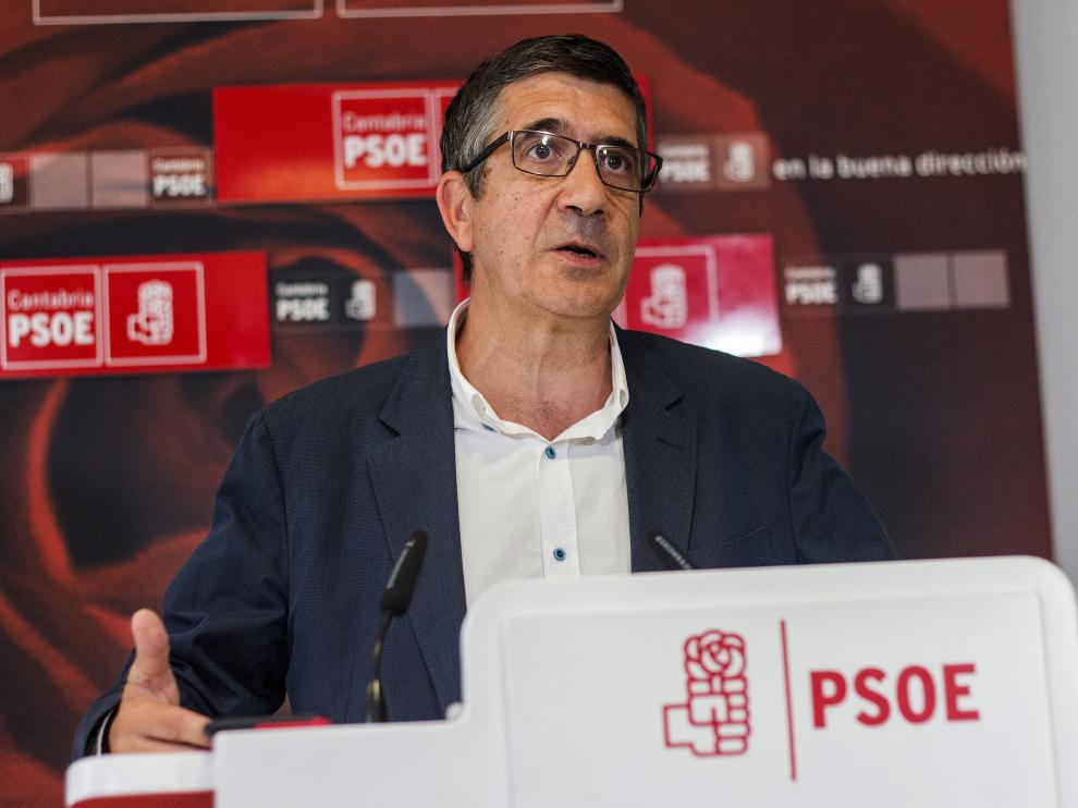 Patxi López en Cantabria.