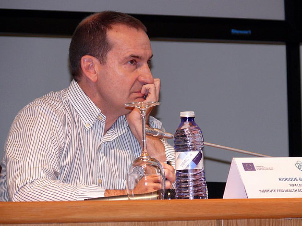 El investigador del Instituto Aragonés de Ciencias de la Salud (IACS) Enrique Bernal.