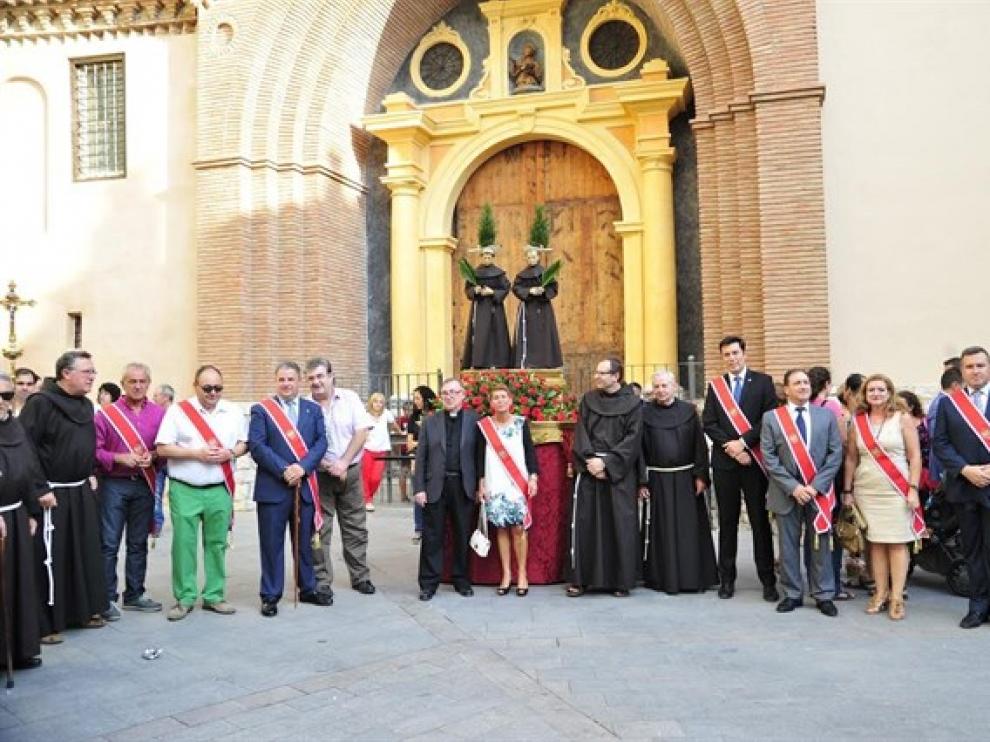 Parte de la procesión en Teruel