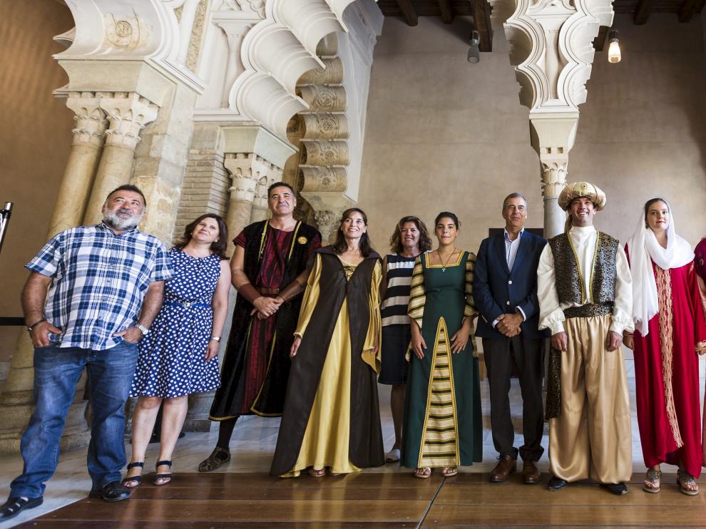 Presentación de "la morisma" de Aínsa en el Palacio de la Aljafería