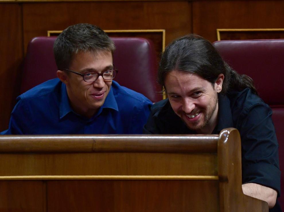 Íñigo Errejón y Pablo Iglesias