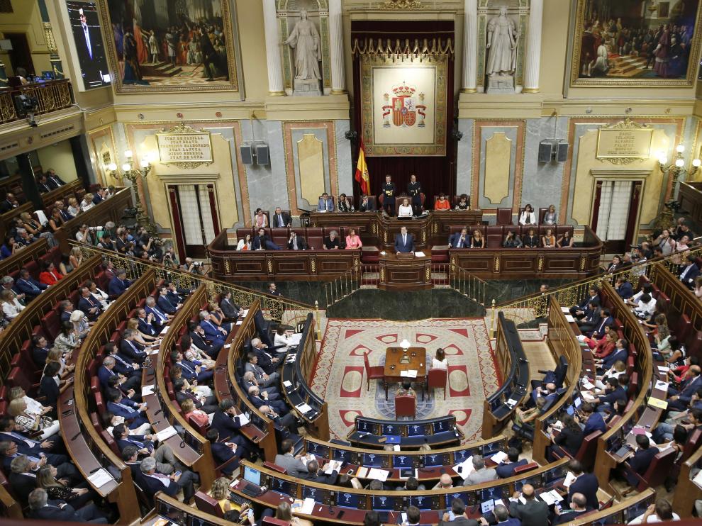 Primera jornada del debate de investidura.