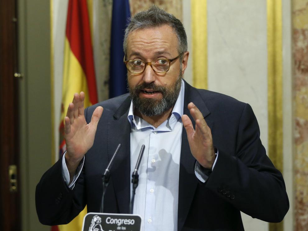 El portavoz de Ciudadanos en el Congreso, Juan Carlos Girauta