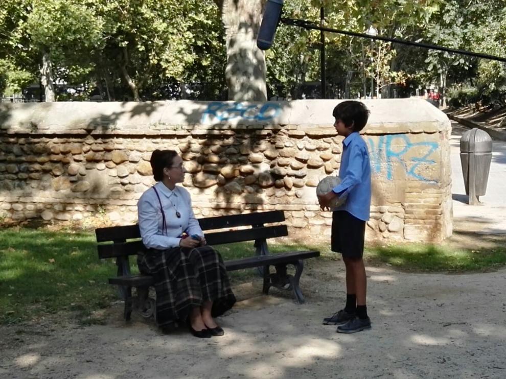 Rodaje de 'Quizás un día'.