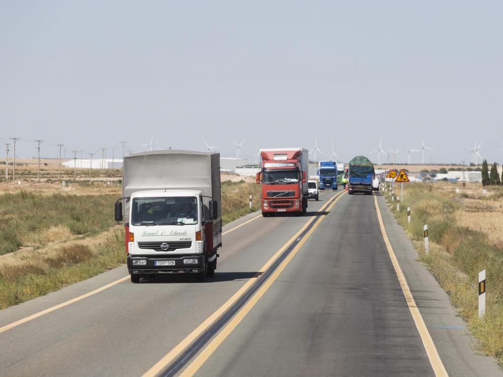 Aliaga reclama urgencia para el desdoblamiento de la N-232 y la N-II tras los nuevos accidentes