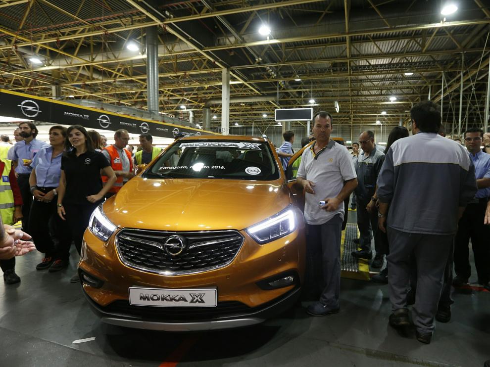 El presidente y consejero delegado de Opel, Karl-Thomas Neumann, ha participado en el acto oficial del lanzamiento del nuevo Opel Mokka X.