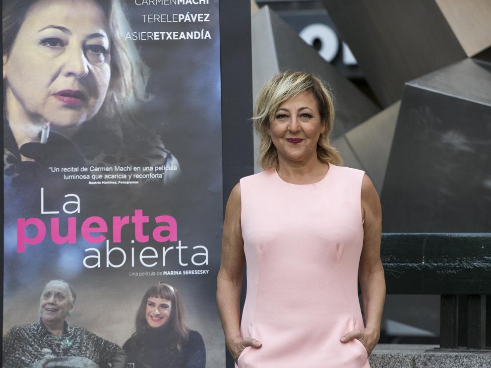 Carmen Machi: "No entiendo que el cine se aparte de la cultura"