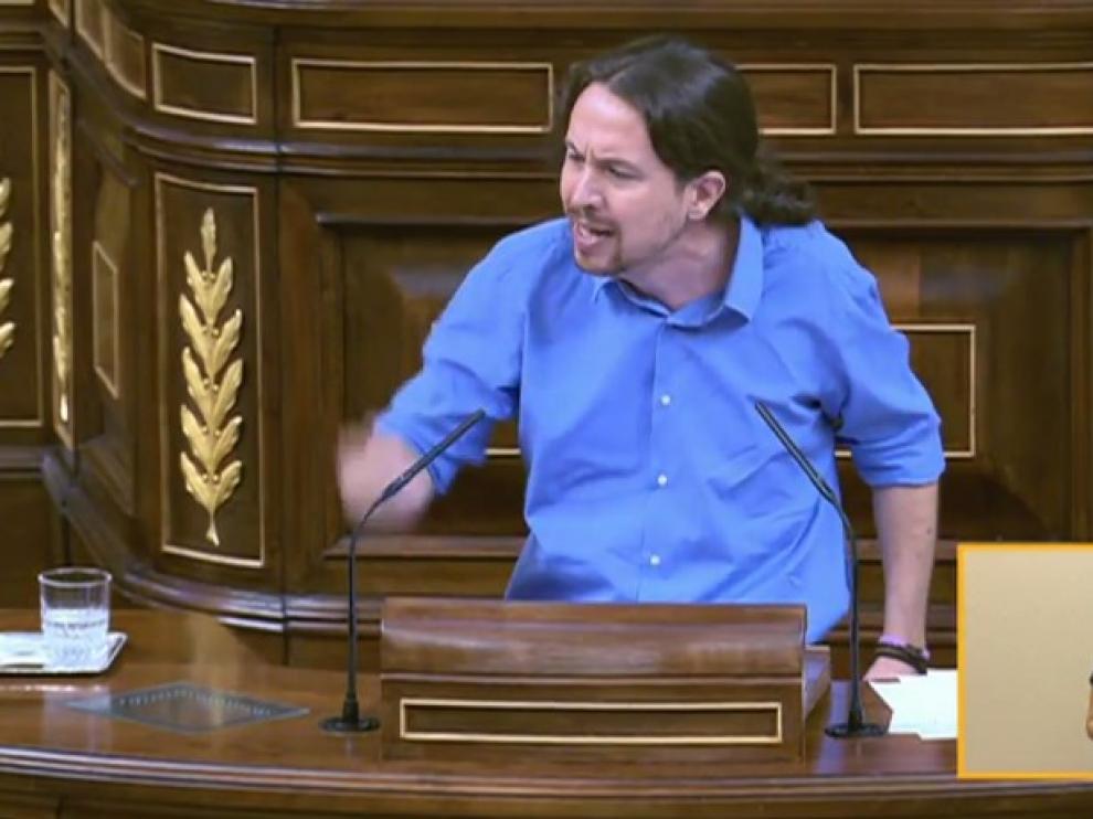 Iglesias: "Con ustedes no vamos ni a la vuelta de la esquina. Son corrupción"