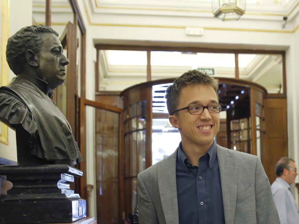 El portavoz de Podemos en el Congreso, Íñigo Errejón.