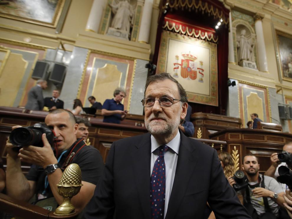 Rajoy, este viernes en el Congreso
