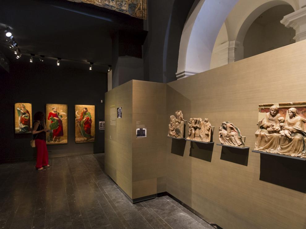Las obras de arte de Sijena en el Museo de Lérida.