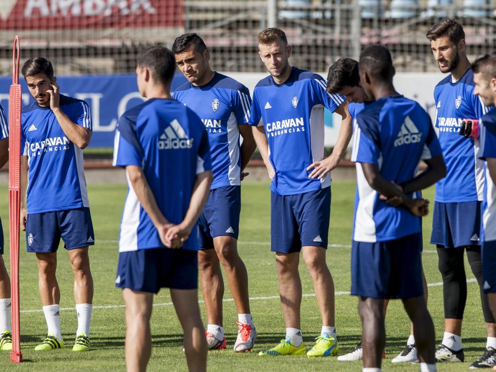 Entrenamiento de este miércoles en la Ciudad Deportiva