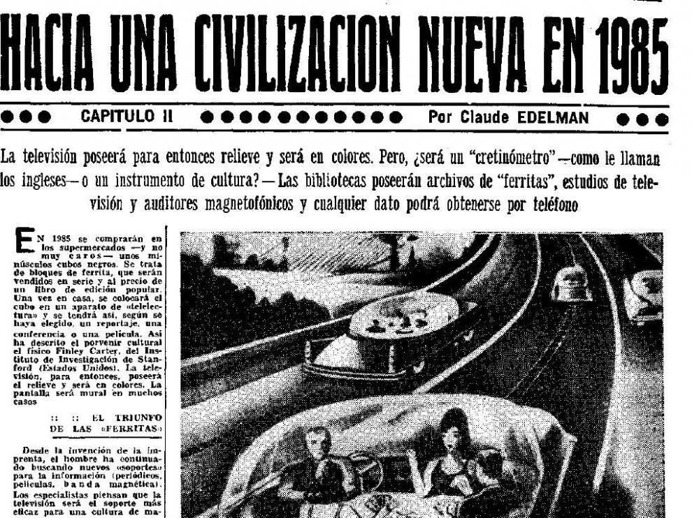 Noticia publicada en 1966 en HERALDO