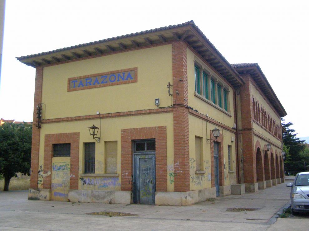 El antiguo ferrocarril de Tarazona será protagonista en las jornadas. (N.B.)