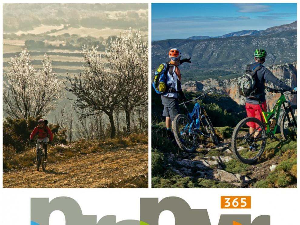 Los turoperadores han conocido el atractivo del cicloturismo en el Prepirineo.