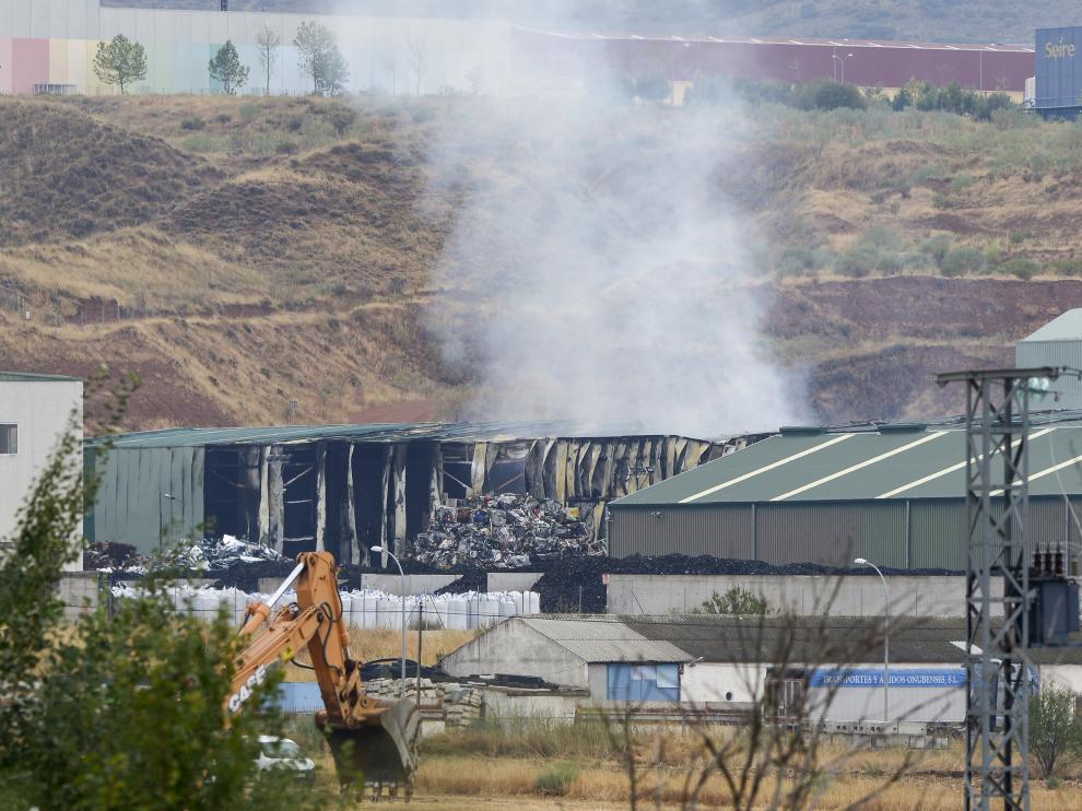 La UME ya probó este material en el incendio de Chiloeches (Guadalajara) en agosto de 2016)